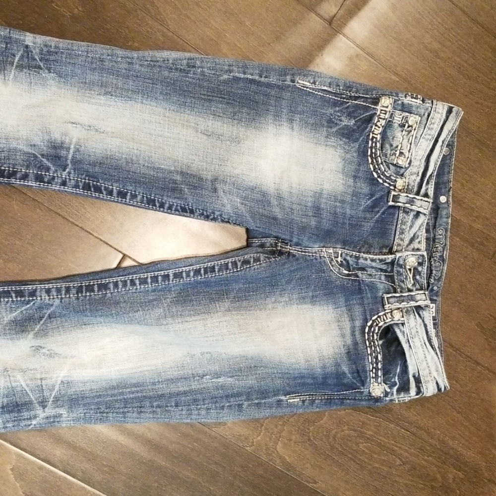 Miss me boot cut jeans size 28